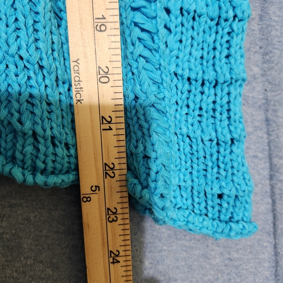 Vintage Pure Hand Knit Cardigan Sweater - Picture 4 of 5